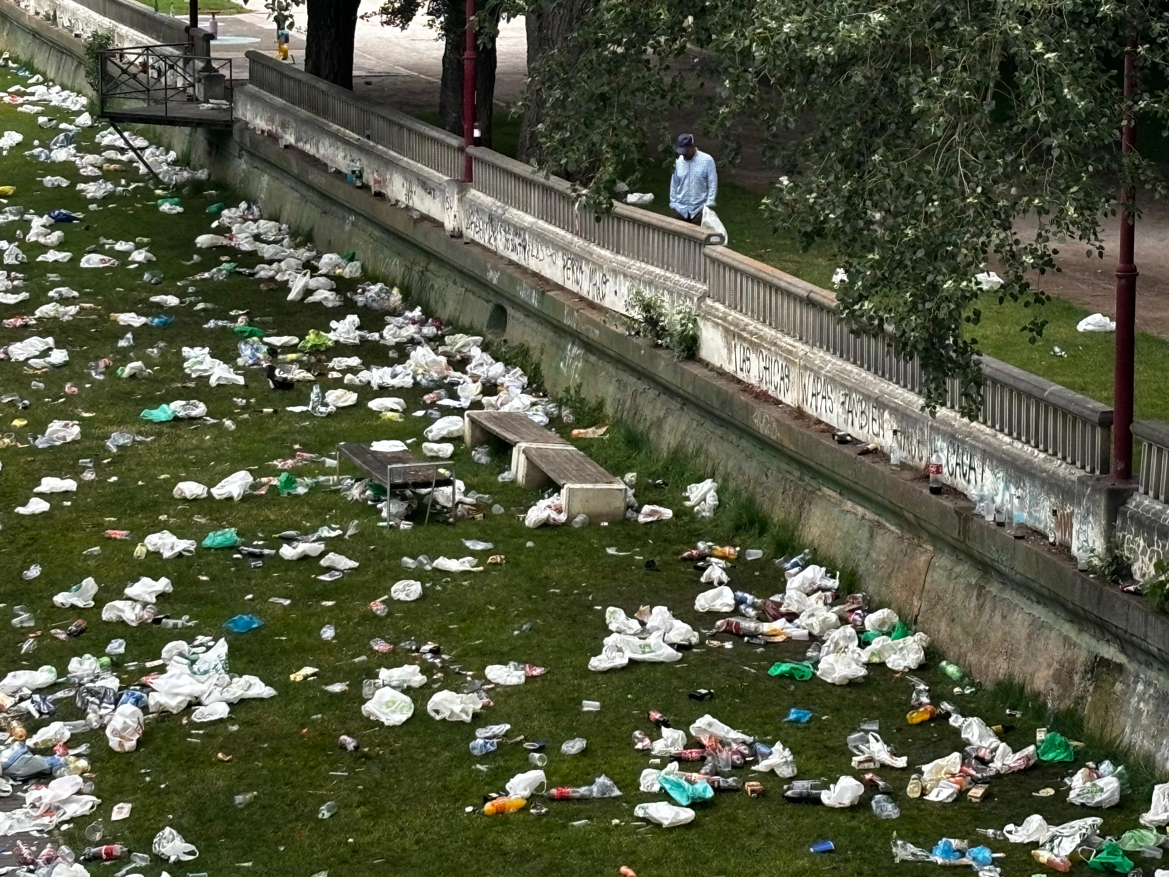 Así amanece León tras la resaca de San Juan