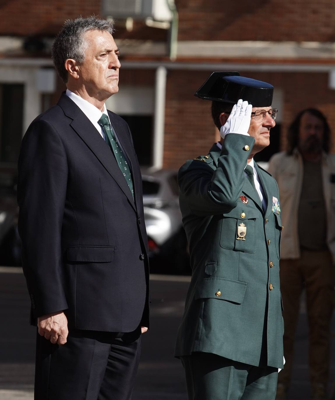 Toma de posesión del nuevo jefe de la Guardia Civil de Castilla y León