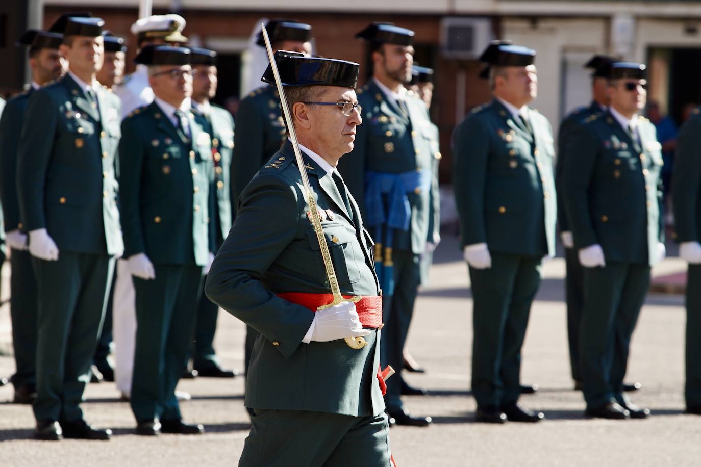 Toma de posesión del nuevo jefe de la Guardia Civil de Castilla y León