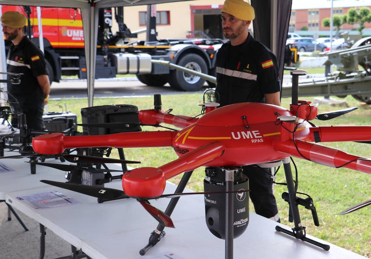 Unidad de Drones de la Unidad Militar de Emergencias