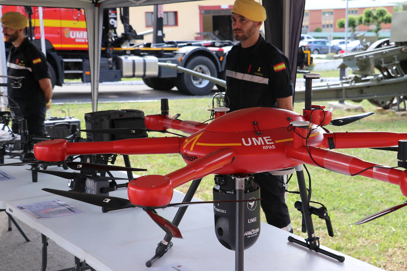 Unidad de Drones de la Unidad Militar de Emergencias