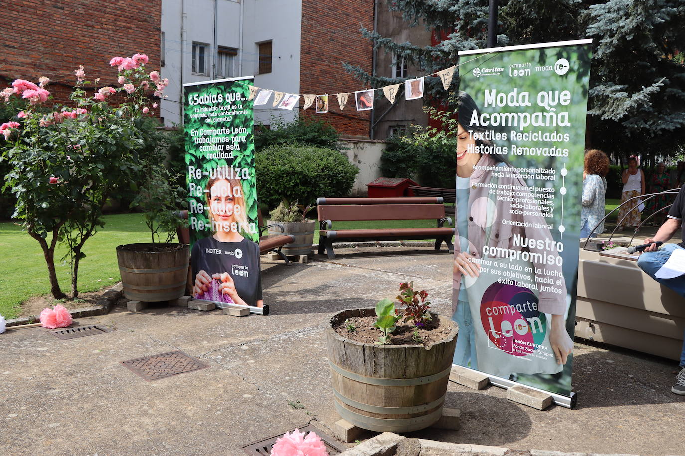 Desfile de moda en León con una participación de lo más especial