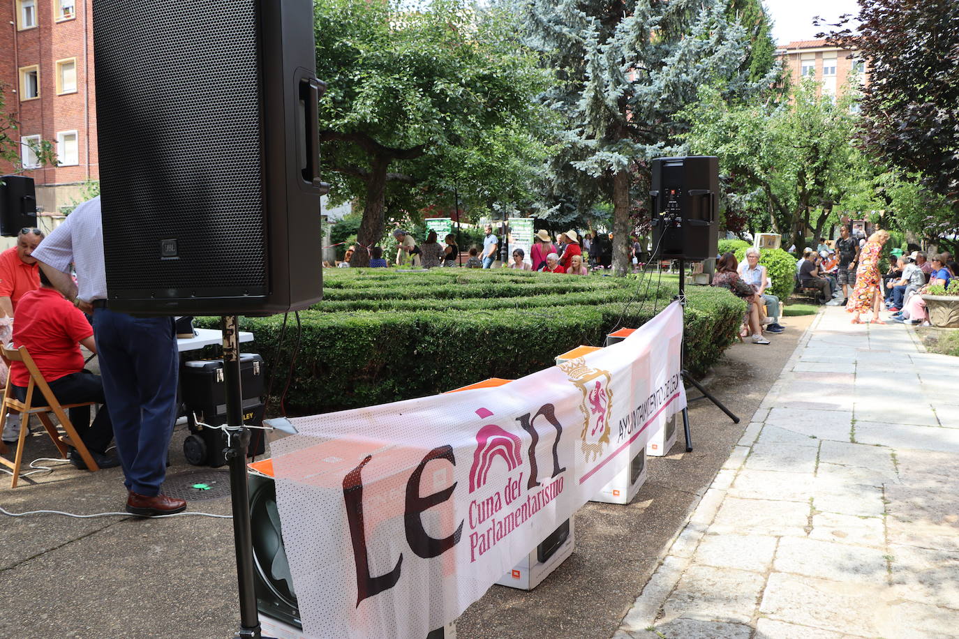 Desfile de moda en León con una participación de lo más especial