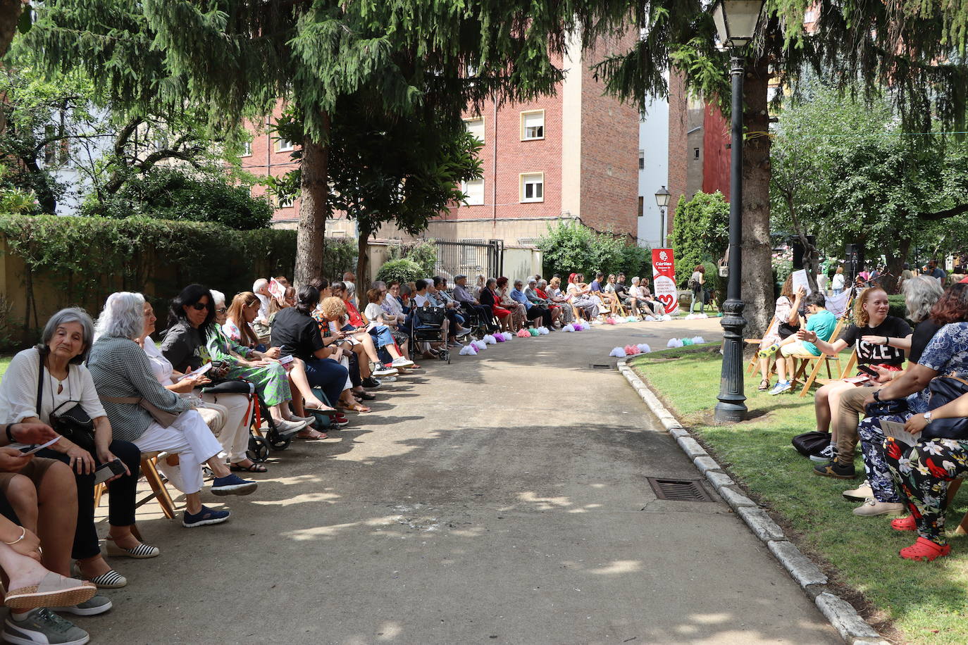 Desfile de moda en León con una participación de lo más especial