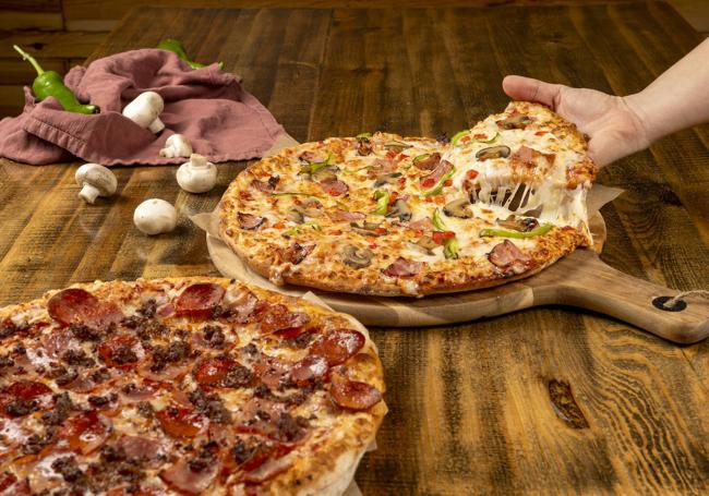 Pizzas en el Restaurante Pizzería Carlos