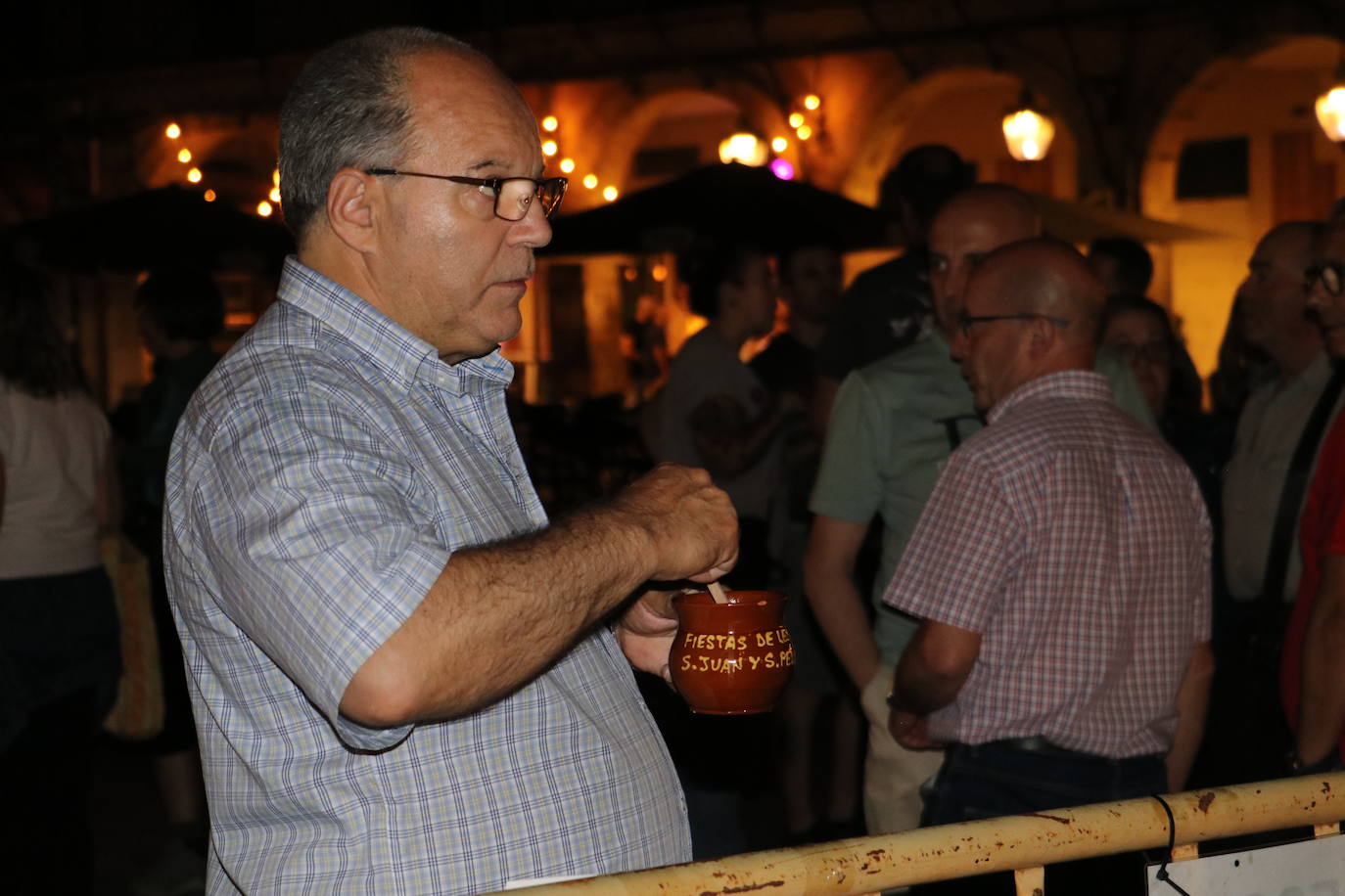 La Plaza Mayor se llena de sopas de ajo