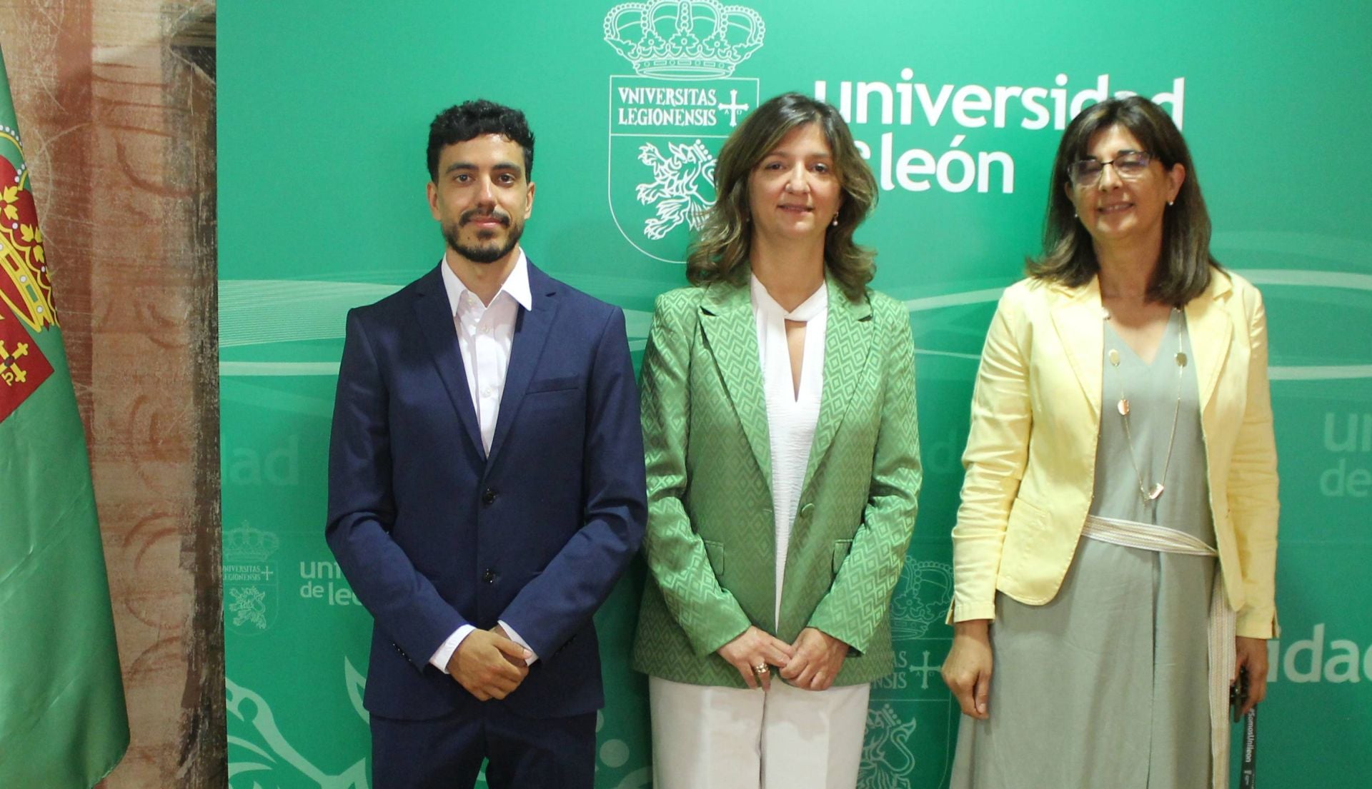 Raúl Barba, Nuria González y Raquel Fernández