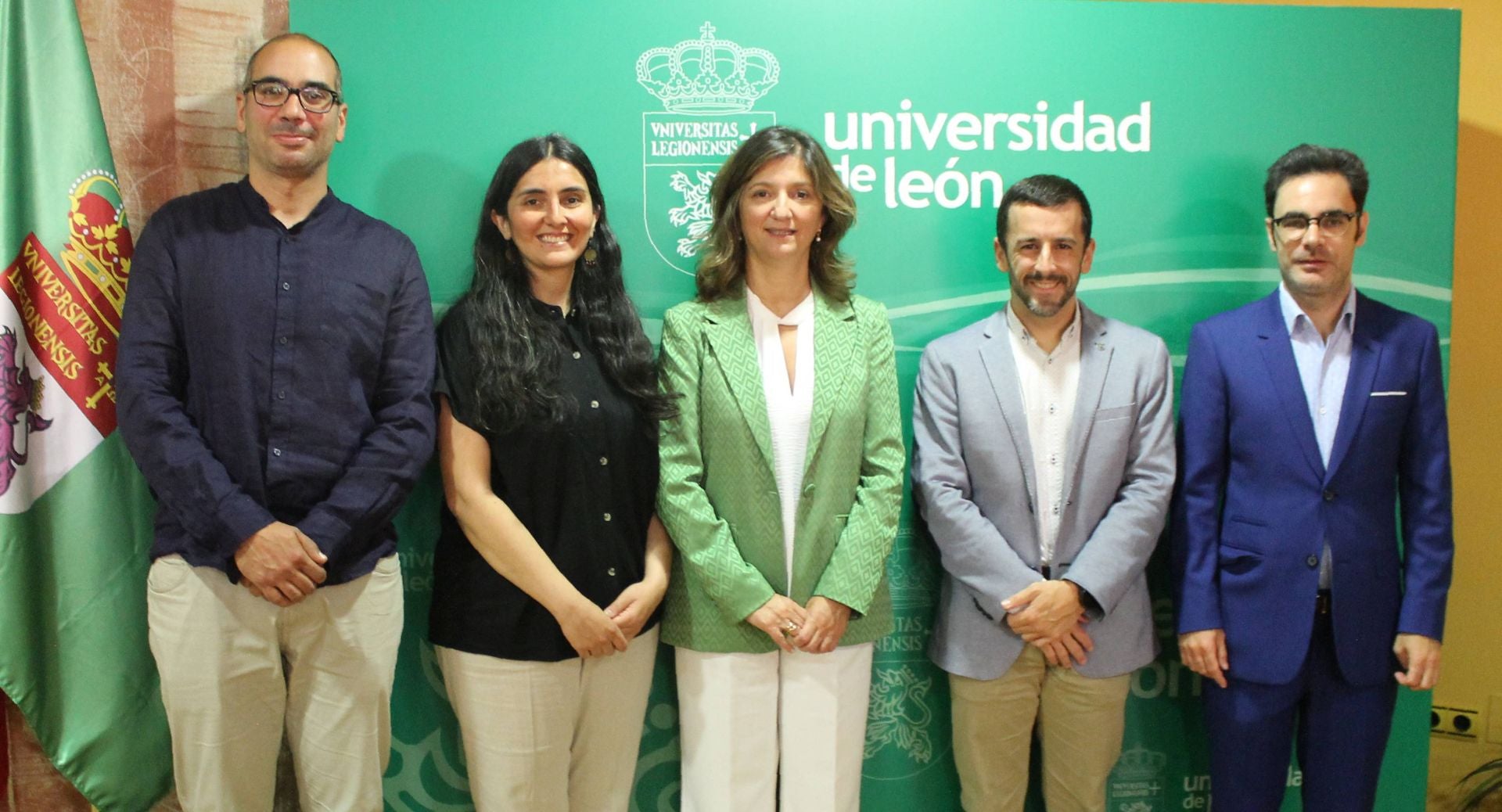 Carlos Sierra Fernández, Sherman Farah, Nuria González, José Alberto Benéitez y Raúl Marcos Alonso.