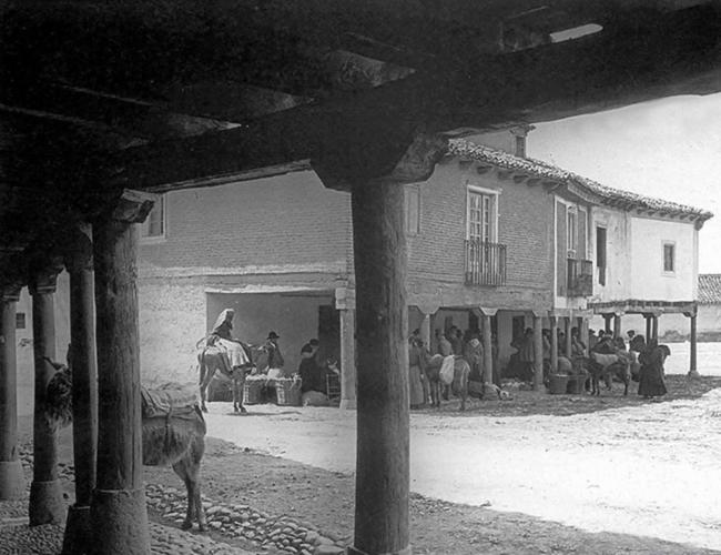 Plaza de Santa Ana. Mercado. c.a. 1913.