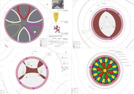 Distintos aspectos de la historia de León se reflejarán en estas rotondas.