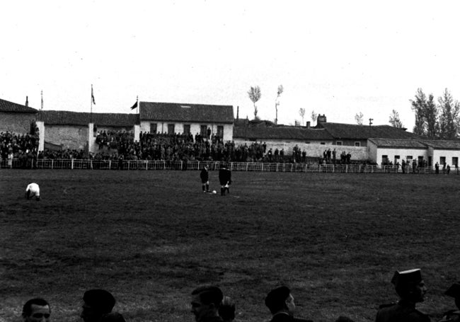 Partido en La Corredera. Antes de 1955