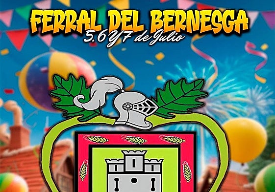 Cartel de las fiestas de Ferral del Bernesga