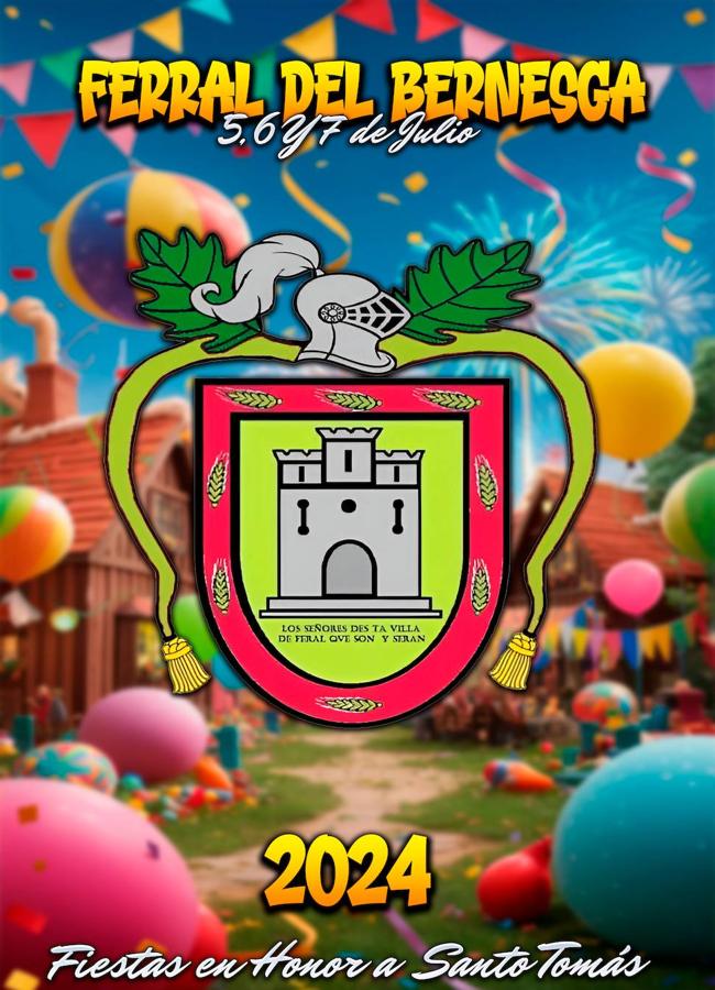 Cartel de las fiestas de Ferral del Bernesga