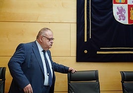 El consejero de Sanidad, Alejandro Vázquez, este jueves.