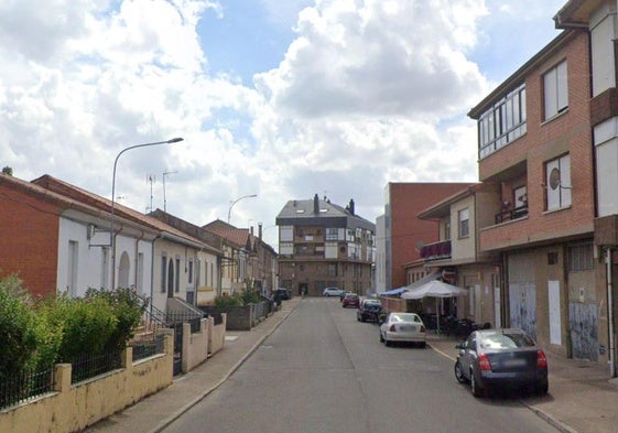 Calle donde se produjo el suceso.