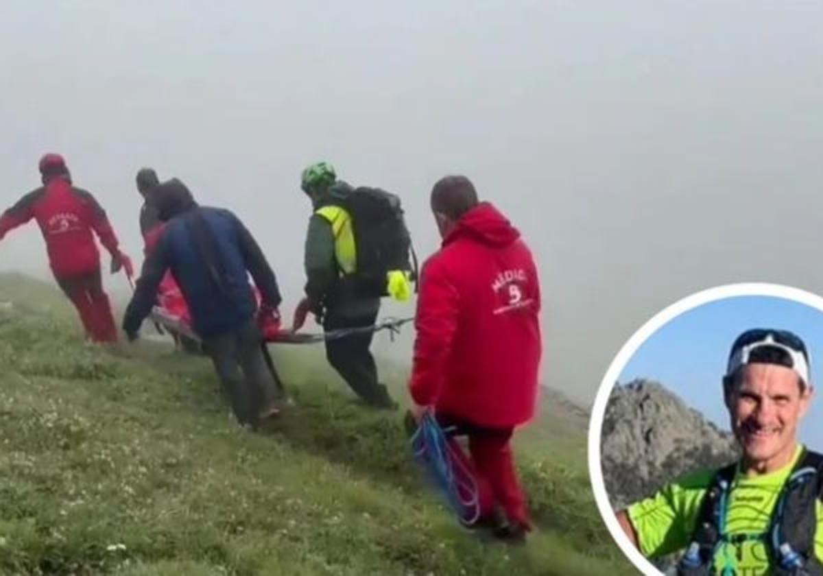Tragedia en la montaña asturleonesa: muere un atleta al despeñarse 100 metros