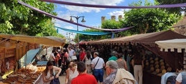 El Mercado Medieval fue uno de los puntos centrales de la feria