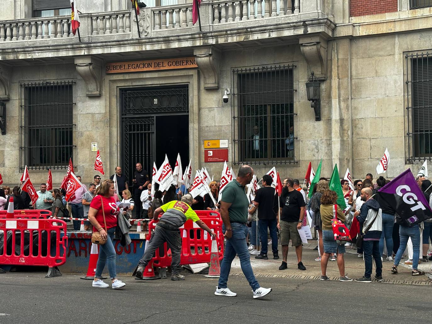 Movilización de Atento en León