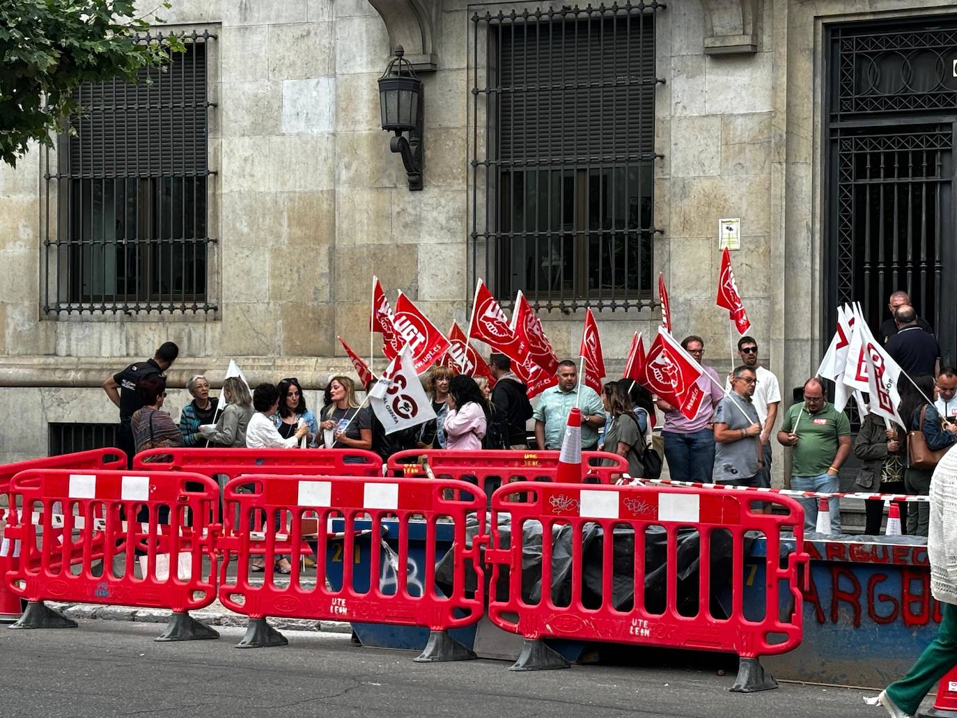 Movilización de Atento en León