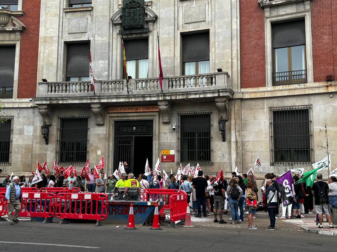 Movilización de Atento en León