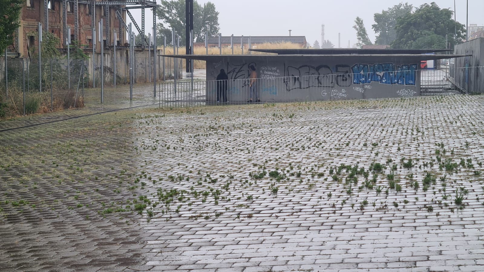 La lluvia sorprende de nuevo a los leoneses en pleno mes de julio