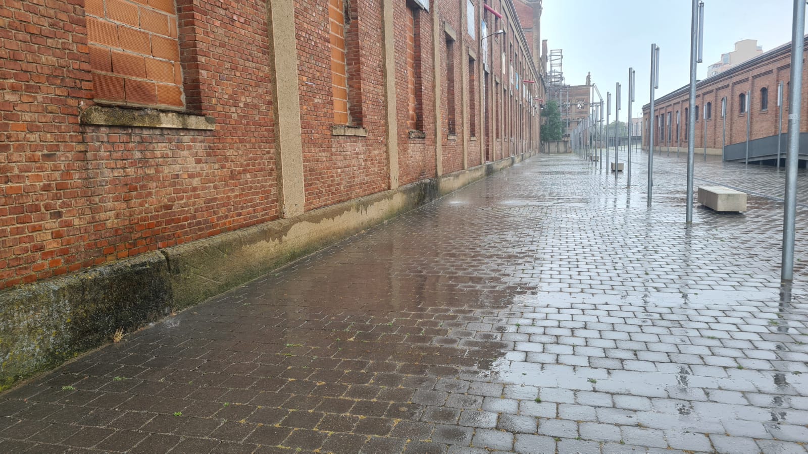 La lluvia sorprende de nuevo a los leoneses en pleno mes de julio