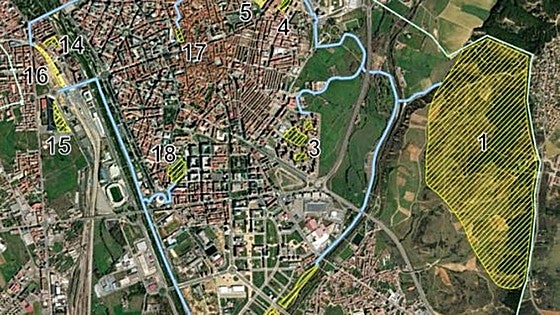 León propone un itinerario que conecte las «zonas tranquilas» de la ciudad