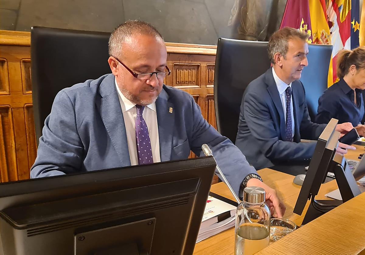 Gerardo Álvarez Courel, presidente de la Diputación.