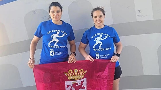 Dos leonesas disputan el Campeonato del Mundo de tenis de mesa
