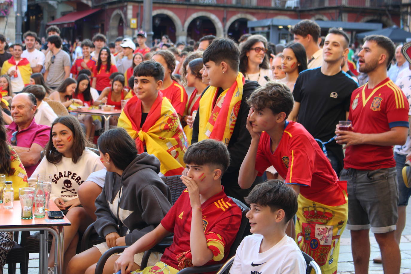 Las mejores imágenes de León en la final de la Eurocopa