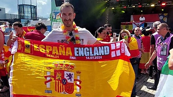 Álvaro, el leonés presente en Berlín: «Es increíble poder representar a León»