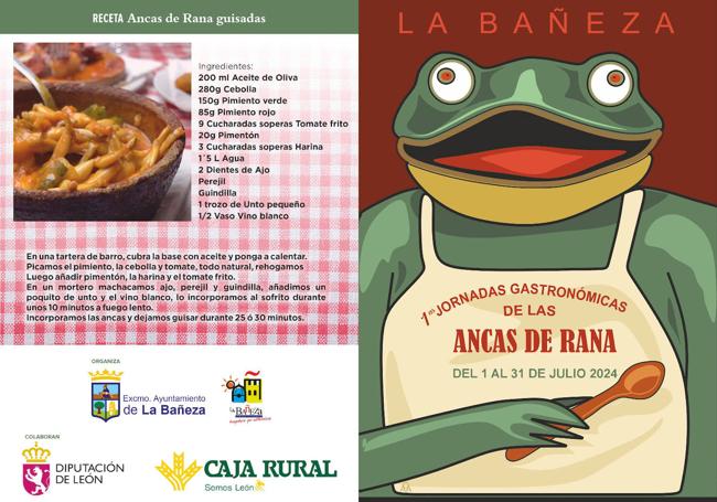 Receta de las ancas de rana de La Bañeza