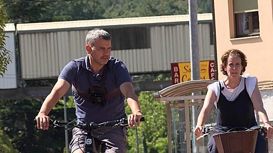Pedaleando en La Robla