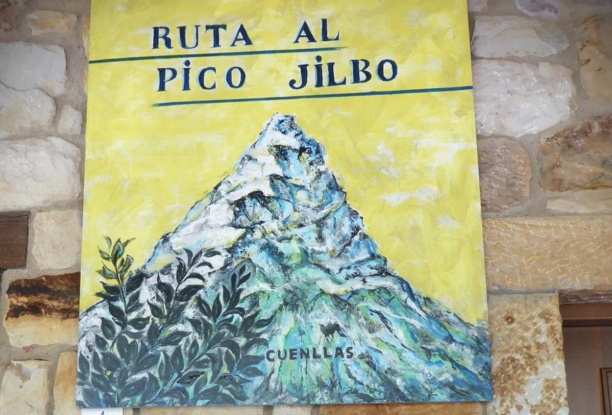 Uno de los cuadros de la exposición.