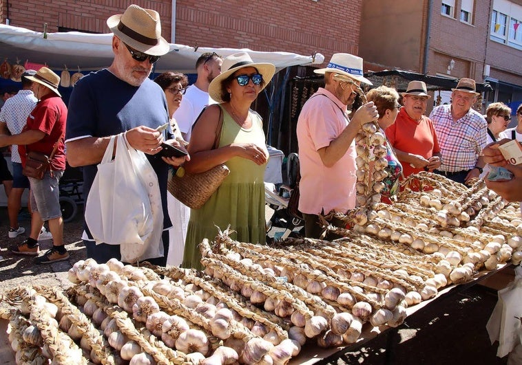 Feria del ajo en Santa Marina del Rey