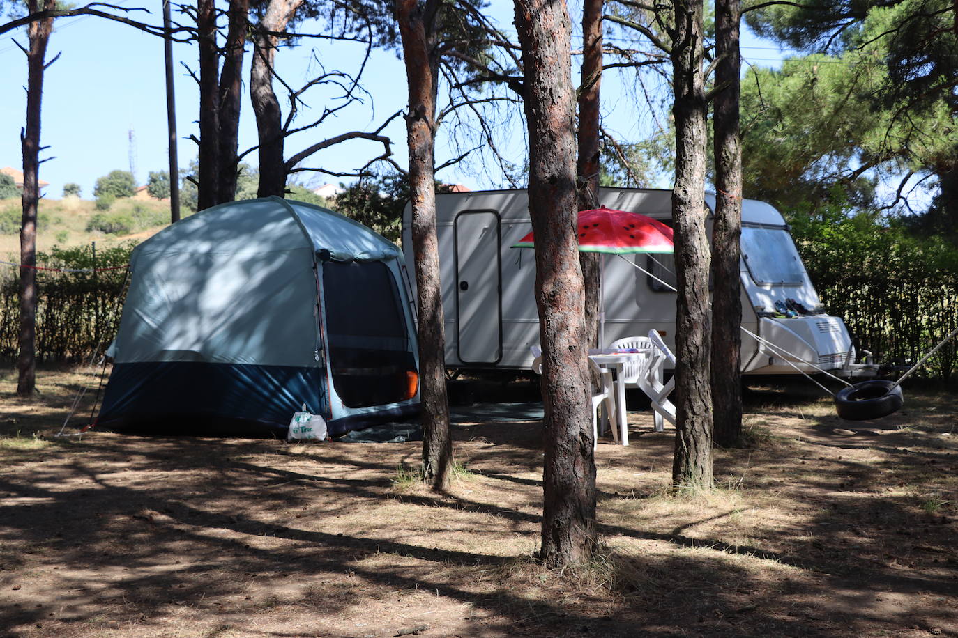 Visita a campings de León