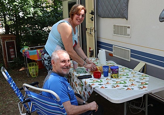 Reportaje del camping Ciudad de León.