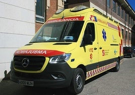 Ambulancia de Sacyl.