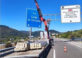 Mejoras en carreteras leonesas.