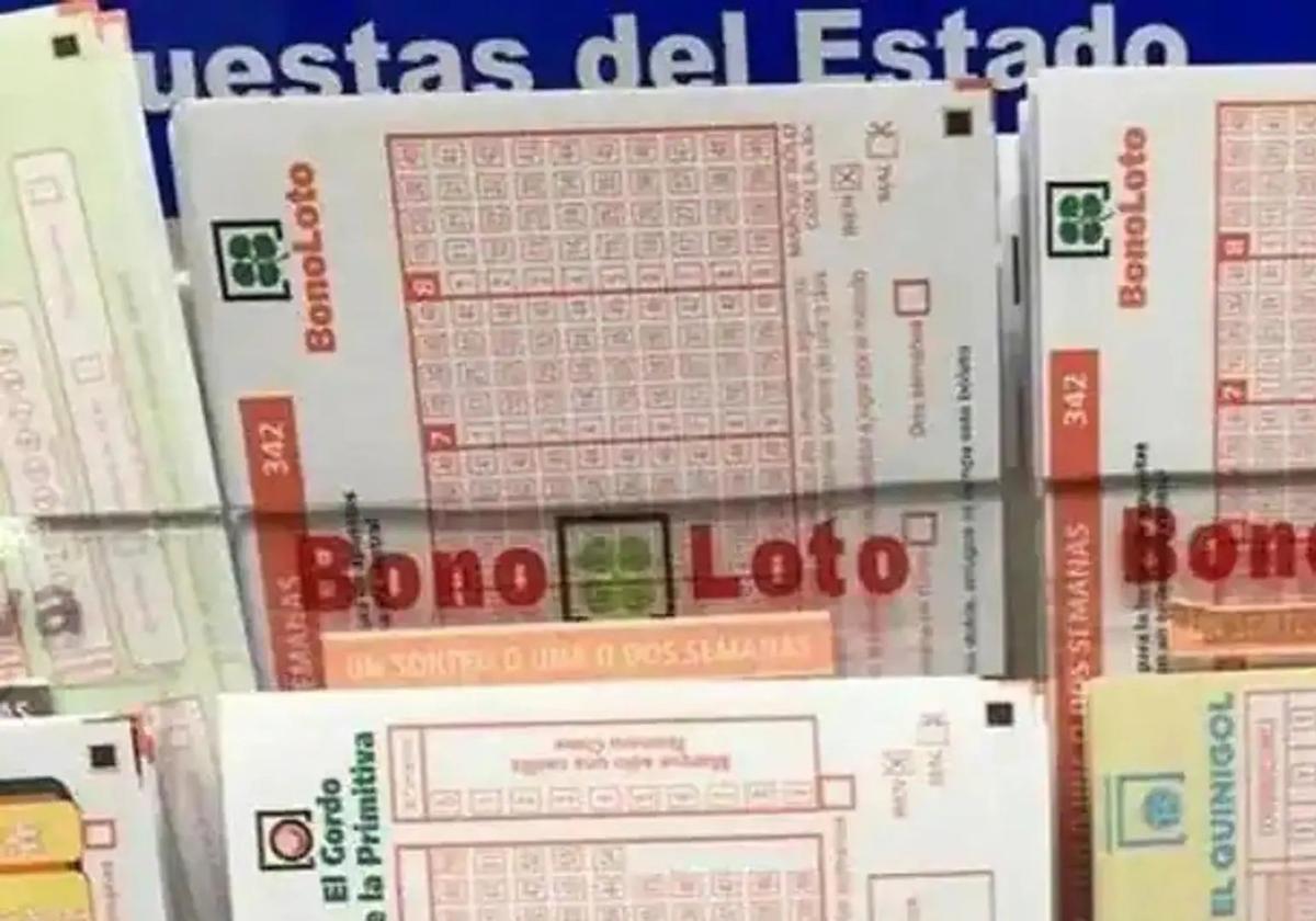 Sorteo de la bonoloto.