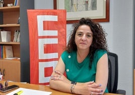 Elena Blasco Martín, secretaria provincial de CCOO en León.