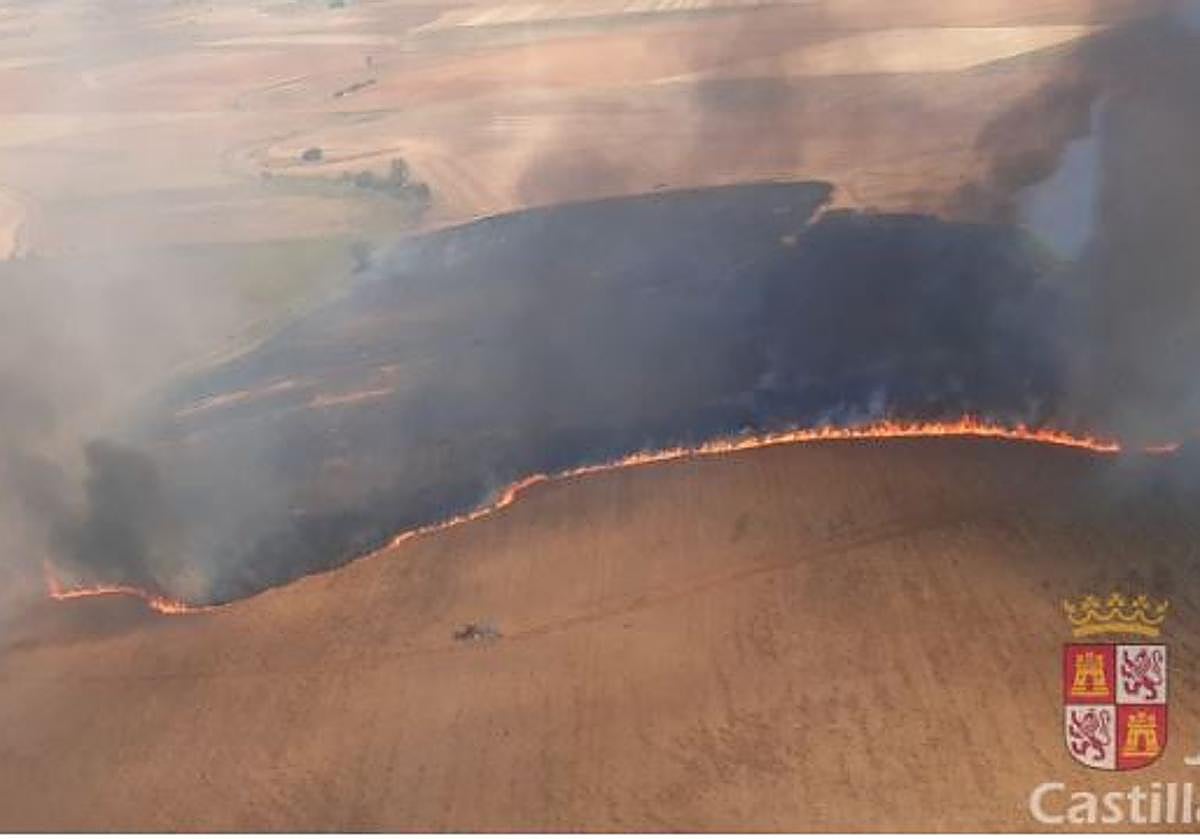 Incendio de Villabraz.