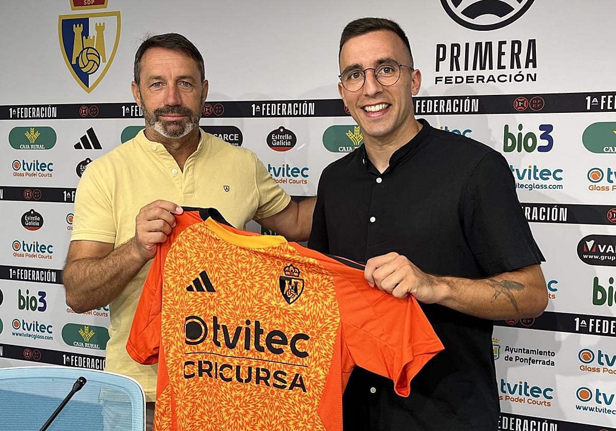 Ger Novoa ha sido presentado este martes en El Toralín.