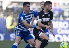 Pascanu, en un partido con la Deportiva.