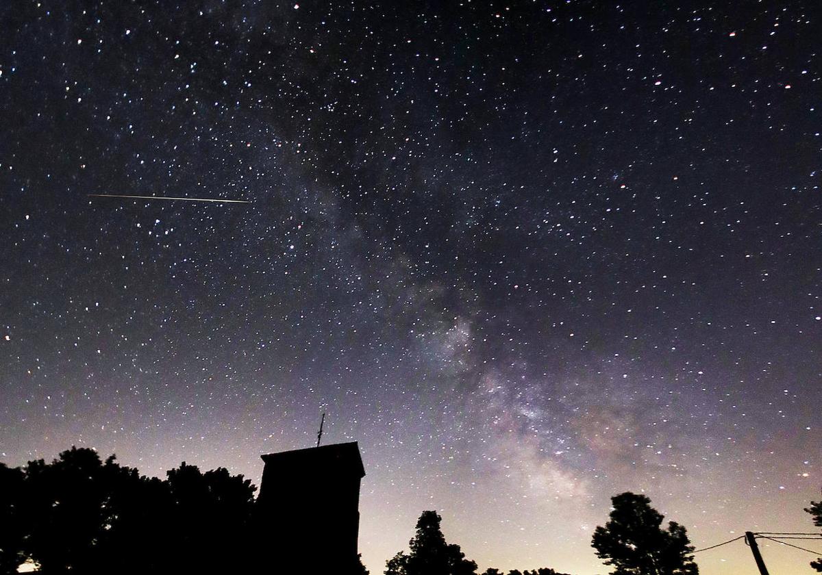 Lluvia de estrellas en León.