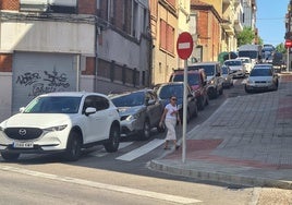 Atascos en la capital leonesa.