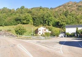 Cruce entre Robles y Villasecad de Laciana.