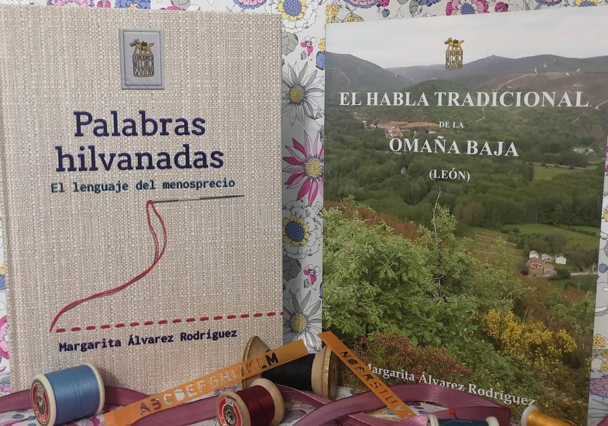 Dos de las obras publicadas anteriormente por Margarita Álvarez