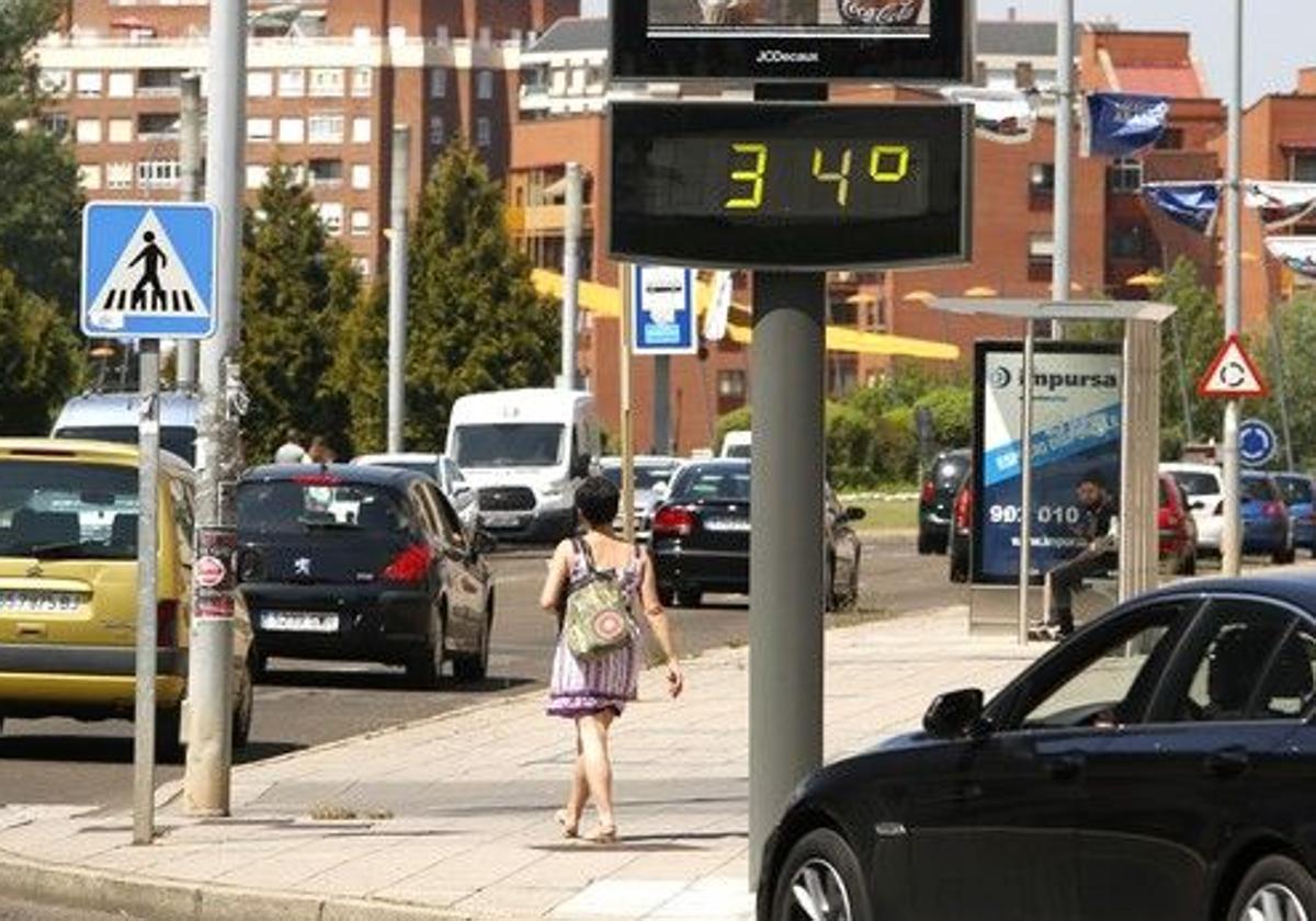 Temperaturas altas en la provincia.