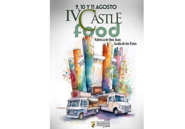 Cartel del IV Castle Food